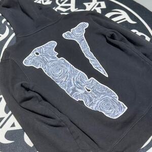 Vlone Pop Smoke “The Woo” black hoodie